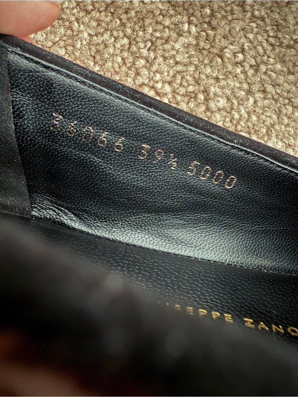 GIUSEPPE ZANOTTI Croc-Embossed Leather Tassel Loafers - Picture 10 of 11